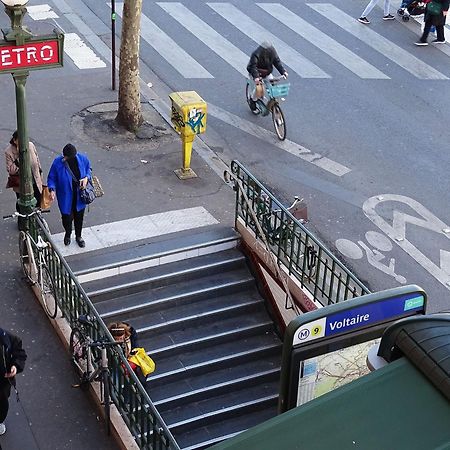 Hipotel Paris Voltaire Bastille Екстериор снимка